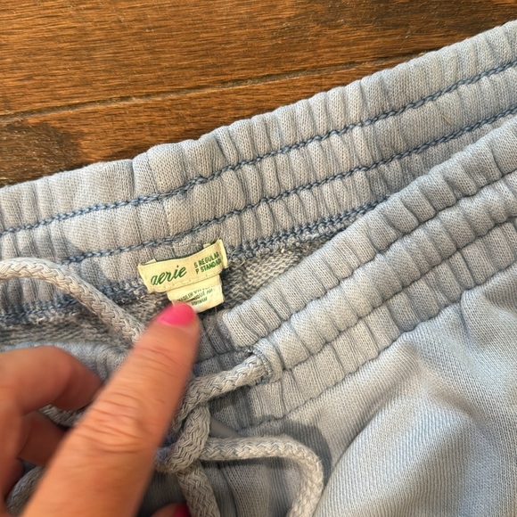 Aerie light blue joggers, small - Picture 4 of 7